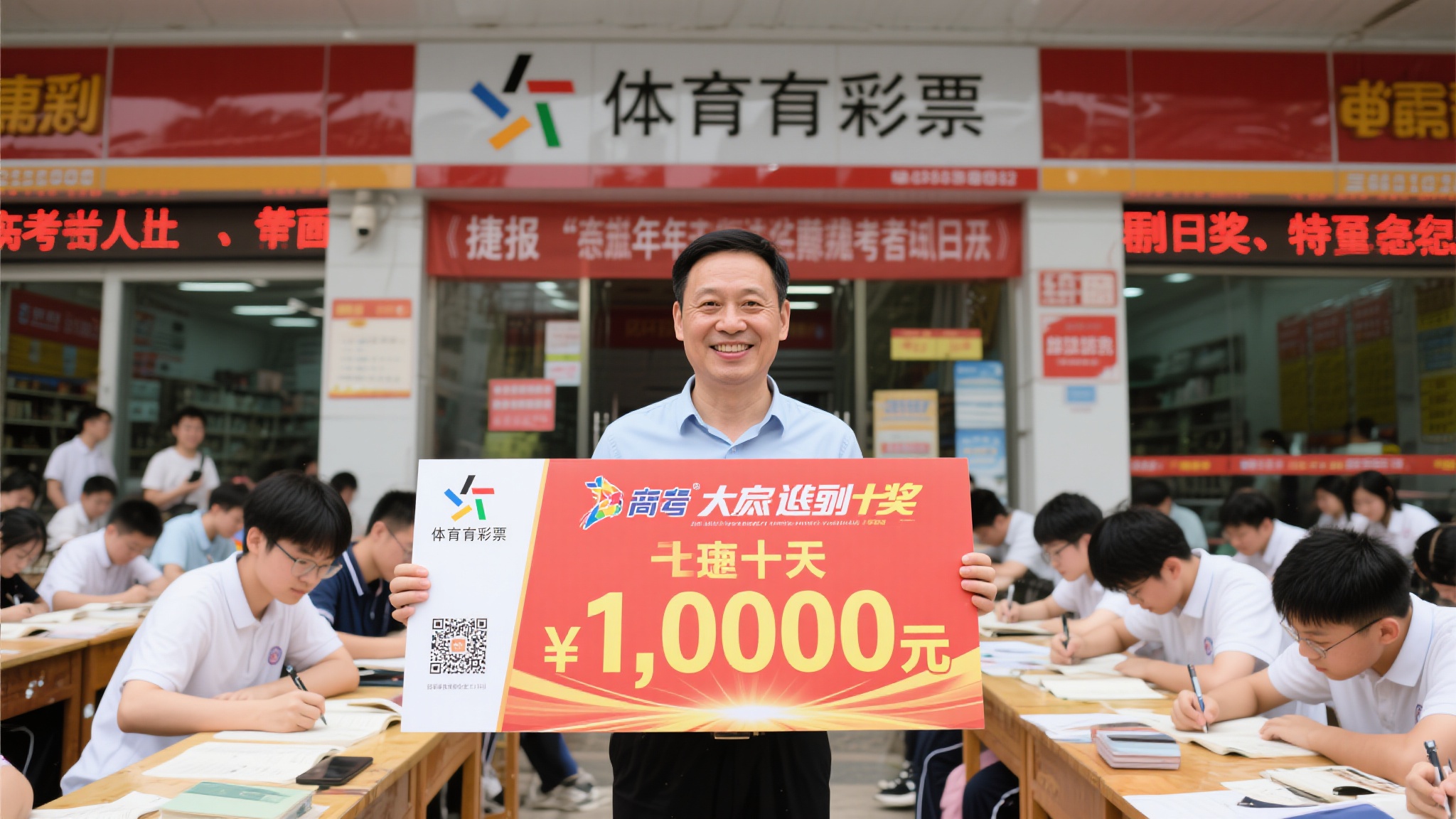 重庆购彩者在高考首日喜中奖大乐透追加大奖