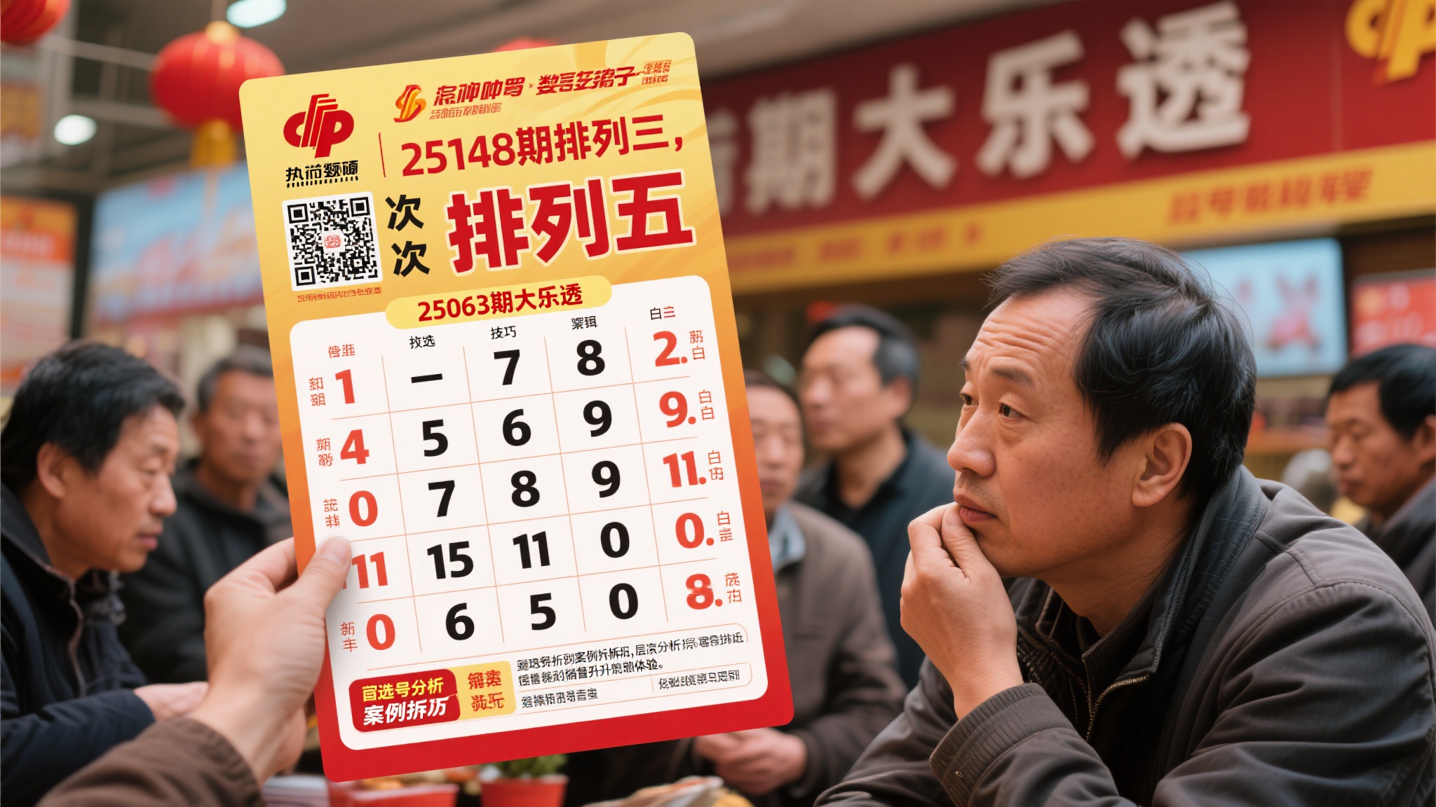 最新一期排列三、排列五与大乐透自选号公布