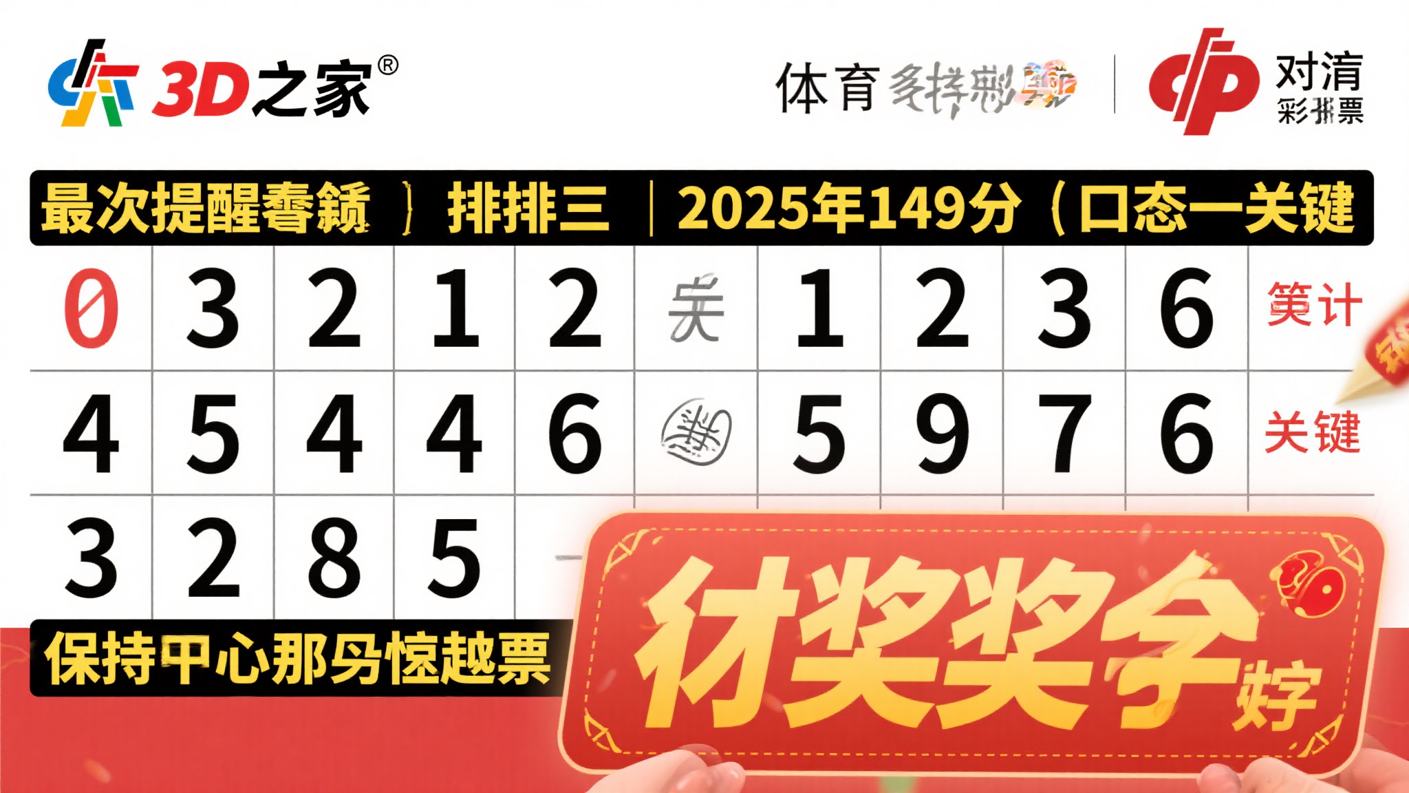 最后提醒大家，无论是对体彩排列